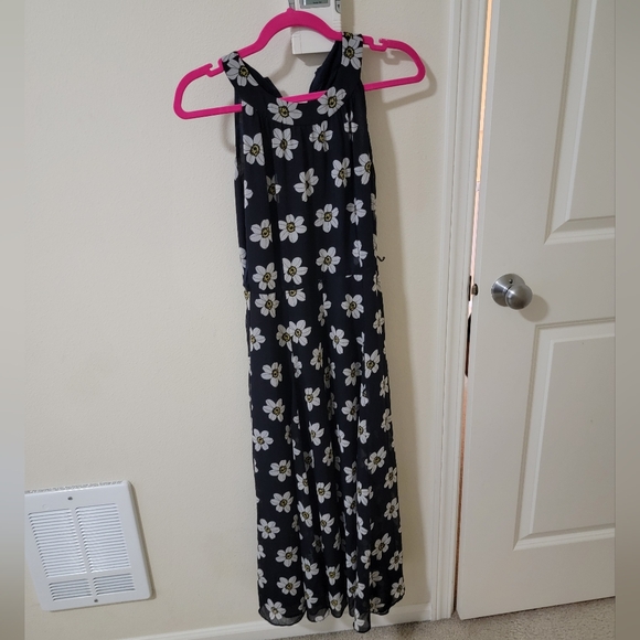 Tommy Hilfiger midi dress size 2. Beautiful floral print. Blue / white - Picture 1 of 11